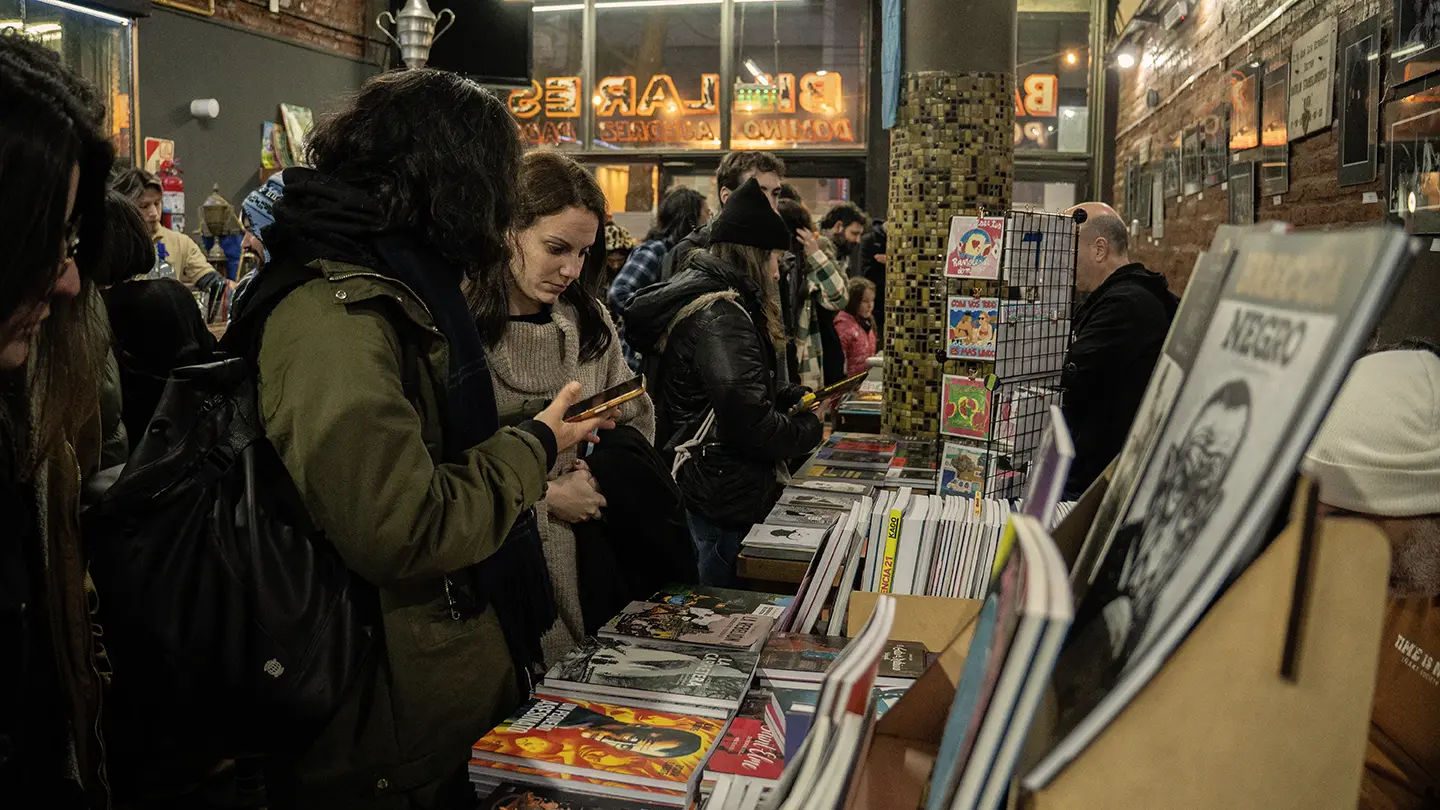 Feria Invasión en Café San Bernardo