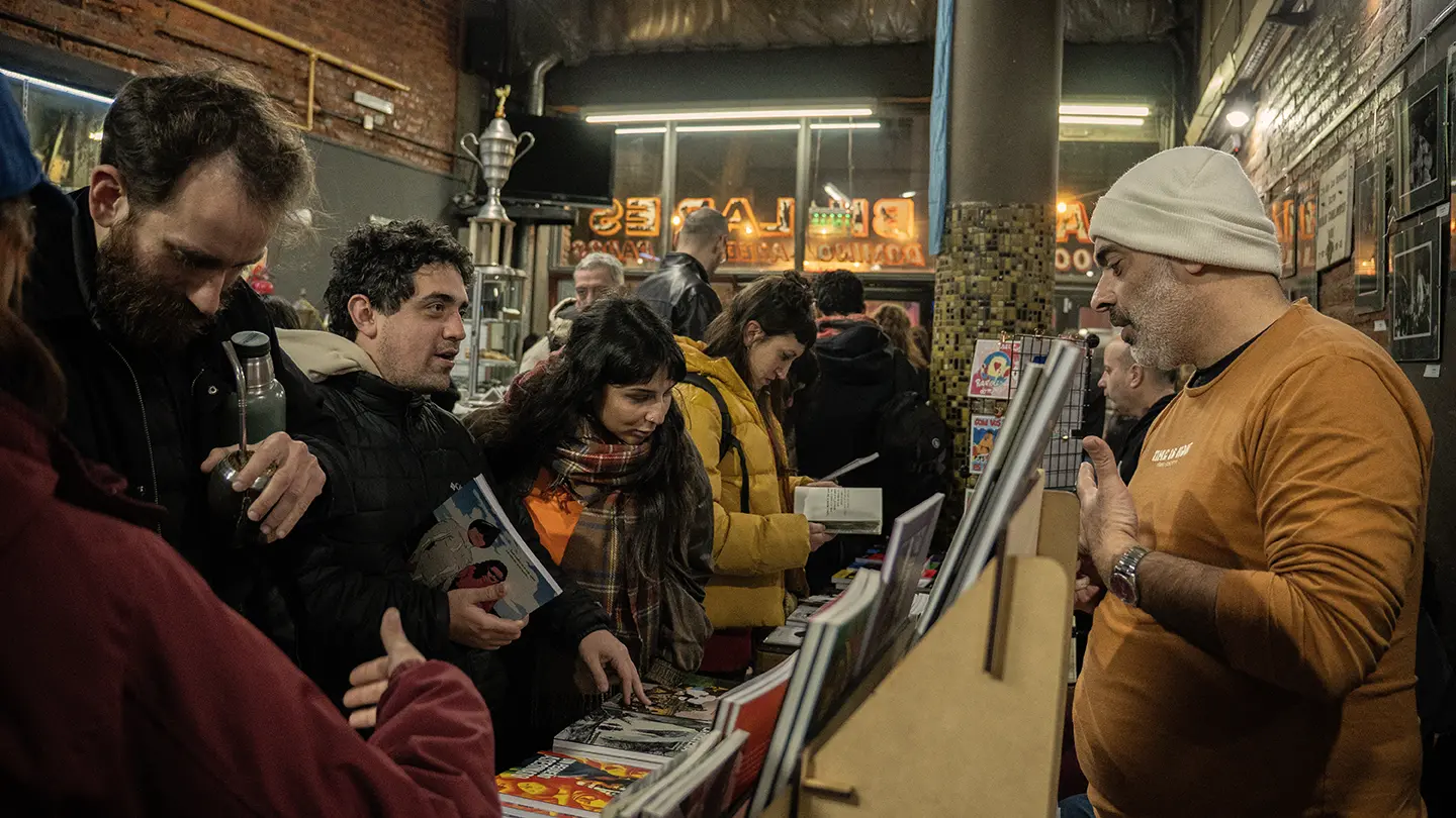 Feria Invasión en Café San Bernardo