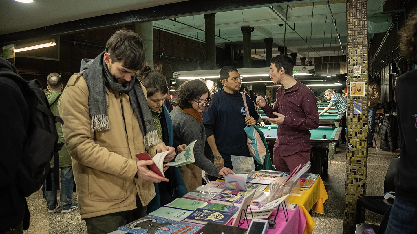 Feria Invasión en Café San Bernardo