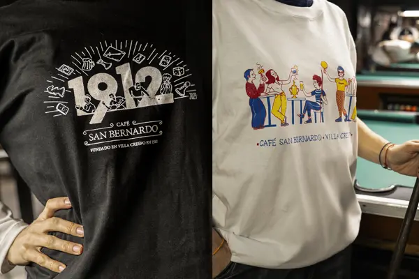 Remeras de Café San Bernardo